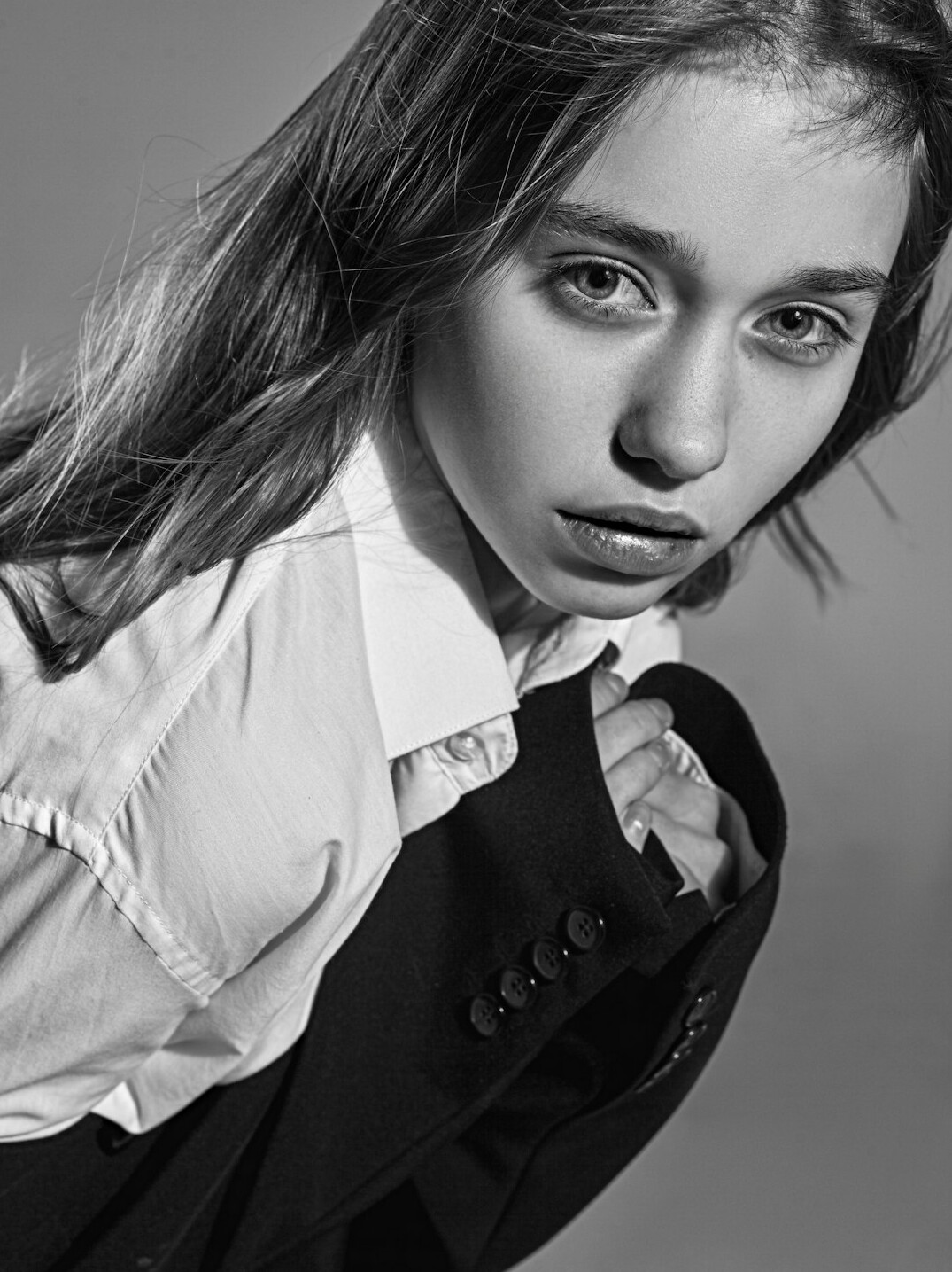 Studio portrait of a young professional woman